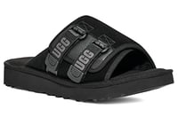 UGG Men's Goldencoast Strap Slide Sandal, BLACK, 10 UK