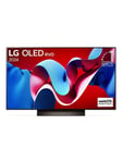 LG 48" Fladskærms TV OLED evo C4 OLED48C47LA OLED 4K