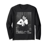 Iggy Pop Of The Stooges Friars Aylesbury By Virginia Turbett Long Sleeve T-Shirt