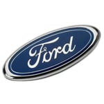 Mörkblå Ford Bakluckebadge Emblem för Mondeo - Äkta OEM-Ersättning