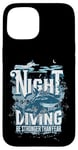 iPhone 15 Night Diving Scuba Diving Gear Shark Stronger Than Fear Case