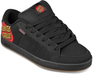 Etnies BARGE LS X SANTA CRUZ CLASSIC DOT Trainers Sneakers black