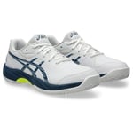 Asics Gel-Game 9 GS Clay/OC Sneaker, White Restful Teal, 39 EU