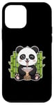 Coque pour iPhone 12 mini Thé à bulles Panda Boba Milk Tea Boba Pearl Lover