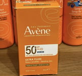 🟢 Avene Solaire SPF50 Ultra Fluid Perfector Sensitive Skin 50ml 100% Original