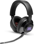 JBL Quantum 400 Wired Over-Ear Gaming Headset with Microphone and RGB, Multi-Pla