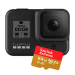 GoPro Hero 8 Black + SanDisk Extreme microSDXC A2 V30 64GB 170MB/s