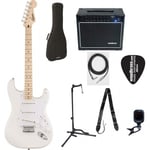 PACK COMPLET SONIC STRATOCASTER HT MN WHITE PICKGUARD ARCTIC WHITE