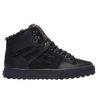 DC Shoes Homme Pure High Top WC WNT Chaussure de Skate, Noir, 49 EU