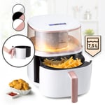 Air Fryer Steamer 1500 W 7.5 L Hot Air Fryer Healthy Cooking 16 Programmes White