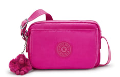 Kipling ABANU Small Crossbody Bag - Glowing Fuchsia RRP £73