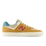 New Balance Mens Numeric 574 Trainers in Tan Mesh - Size UK 8