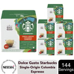 Nescafe Dolce Gusto Starbucks Coffee Pods 12 Caps, 12 Boxes