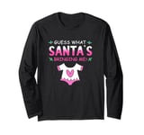 Christmas Gender Reveal Guess What Santa's Bringing Me Long Sleeve T-Shirt