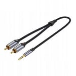 vention bcnbf 1 m 2 rca a brancher 3.5 mm cable