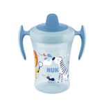 NUK Evolution Trainer Spillfri Pipmugg Blå