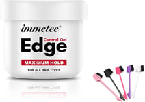 immetee Edges Control Gels, Flyaway Hair Tamer & Baby Hair Tamer Gel, Edge Cont