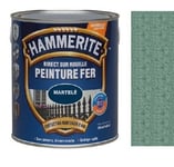 Peinture fer martelée vert jade direct sur rouille HAMMERITE 0.75L