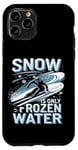 Coque pour iPhone 11 Pro La Neige N’est Que De L’eau Gelée, Du Ski