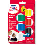 FIMO® Kids Clay, standardfärger, 6x42g/ 1 förp.