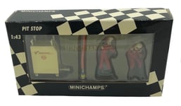 Minichamps Toyota Formula 1 circa2002 1/43 Scale Mechanic Re-Fueller Set