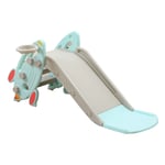 (Light Blue)Toddler Slide Plastic Safe Easy To Storage Kids Folding Slide F XAT