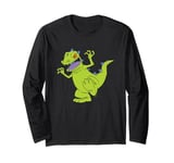 Rugrats Iconic Epic Reptar Stomp Big Chest Portrait Long Sleeve T-Shirt