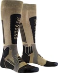 X-Socks Helixx Gold 4.0 Chaussettes de ski Gold/Black FR : XL (Taille Fabricant : 45/47)