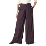 The Drop Convertible Wide Leg Pant by @Takkunda, Plum Perfect, XX-Large