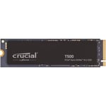 Crucial T500 SSD 2 To PCIe Gen4 NVMe M.2 SSD Interne Gaming, jusqu’à 7200Mo/s,  Disque Dur SSD- CT2000T500SSD8