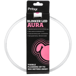 Blinkende krage LED Aura, 8mm, 35-60cm, Rosa - Hund - Tur med Hunden - Refleks og lykter - Pritax