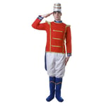 Dress Up America Costume de luxe de soldat de jouet pour l'adulte , taille Moyen (taille- 99-112 , hauteur- 165-168 cm , entrejambe- 74-79 cm) , Comme la Présentation , Medium