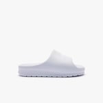 Lacoste Claquettes Serve Slide 2.0 femme Taille 40.5 Bleu Clair