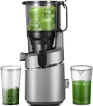 AMZCHEF Automatic Cold Press Juicer Machines 250W Liberate Your Hands -135MM and