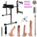 Sex Fucking Machine Heavy Duty Thrusting Dildo Sex Toy Unisex Anal Attachments