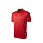 Wilson Staff Homme Polo de Golf, WILSON STAFF 2 TONE POLO, Polyester, Rouge, Taille S, WGA700734SM