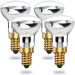 Lava Lampa Glödlampa 25W E14 R39 Varmvit Reflektorlampa SES Liten Edison Skruvlampa Spotlight Glödlampa (4-pack)