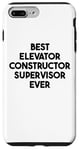 iPhone 7 Plus/8 Plus Best Elevator Constructor Supervisor Ever Case