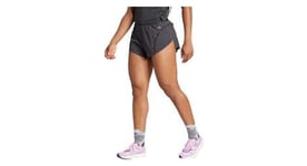 Short splite femme adidas performance adizero noir