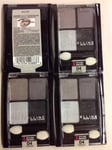 4 X Maybelline Expert Wear Quad Eye Shadow CHARCOAL SMOKES #04 NEW