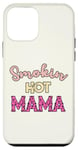 Coque pour iPhone 12 mini Smoking Hot Mama Dalmatien Rose vif Sexy Mom