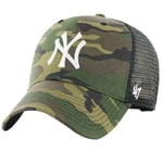 casquettes pour un garçon, 47 Brand MLB New York Yankees Branson Kids Cap, Vert