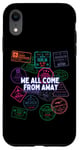 Coque pour iPhone XR We All Come From Away Tampons de voyage théâtre musical