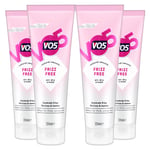 VO5 Womens Frizz Free Air Dry Cream Controls Revives and Tames 125ml, 4 Pack - One Size