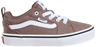 Vans Mixte Enfant Filmore Basket, Canvas Deep Taupe, 34 EU