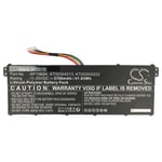 vhbw Batterie compatible avec Acer Aspire 3 A314-22-R8Z9, A315-23-A1H1, A315-23-A669, A315-23-A85S ordinateur portable (3700mAh, 11,25V, Li-polymère)