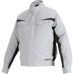 Blouson ventilé Working wear LXT & CXT 10,8V/14,4V/18V blanc/noir TXL - MAKITA - DFJ213ZXL