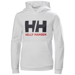 Helly Hansen Juniors' HH Logo Hoodie 2.0 White 152/12