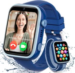 4g Montre Connectée Enfant, Ip67 Étanche -1.83""Hd Écran Montre Intelligente Enfants Avec Gps, Wif, Sos, Appel Vidéo, Whatsapp, Bluetooth, Caméra, Réveil, Cadeau De Montre Connecté[Dzb130015]