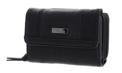 Tom Tailor Acc Juna, Petit Portefeuille Femme, Noir (Black), 14x10x4 Centimeters (B x H x T)